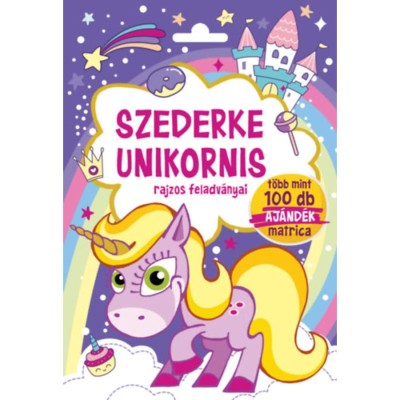 Szederke Unikornis - rajzos feladv&amp;aacute;nyai - T&amp;ouml;bb mint 100 db aj&amp;aacute;nd&amp;eacute;k matrica foto