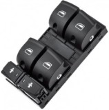 Butoane geam electric compatibil Audi A6 Allroad C6 2006 2011 Negru
