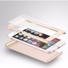 Husa iPhone 8 Plus Auriu + Folie Sticla Cadou, Protectie Soc, Anti-zgarieturi, Carcasa Plastic Apple