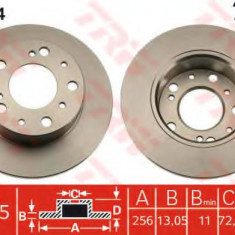 Disc frana FIAT DUCATO platou / sasiu (280) (1982 - 1990) TRW DF1114