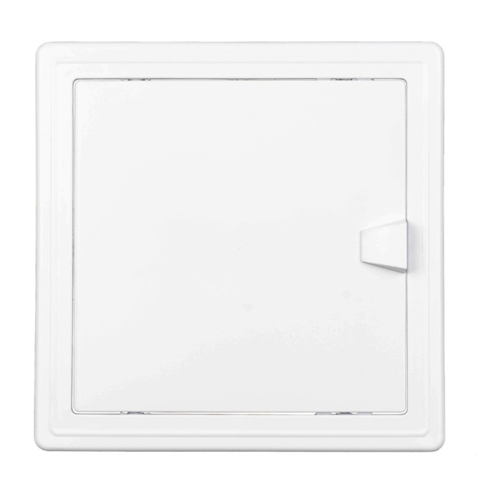 Usita vizitare, TE-MA, pentru instalatii sanitare, alb, 20 x 20 cm