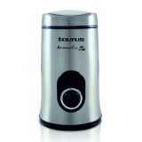 Rasnita de cafea Aromatic Taurus, 150 W, 50 g, buton Puls, Inox