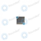 Modul de card SD HTC Desire V T328w, piesă de schimb argintie 120322C