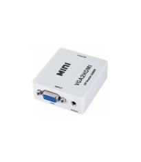 Adaptor audio-video VGA-HDMI VGA +audio intrare la HDMI iesire foto