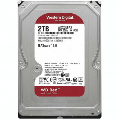 HDD WD 2 TB Red 5.400 rpm buffer 256 MB pt. NAS &amp;amp;quot;WD20EFAX&amp;amp;quot; foto