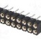 Conector 16 pini, seria {{Serie conector}}, pas pini 2.54mm, CONNFLY - DS1002-01-2*8V13-JK