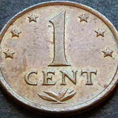 Moneda exotica 1 CENT - ANTILELE OLANDEZE (Caraibe), anul 1975 * cod 4940