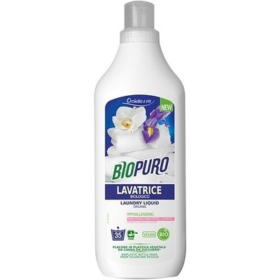 Detergent pentru Rufe Albe si Colorate Hipoalergen Bio 1 litru Biopuro foto