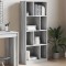vidaXL Bibliotecă, gri sonoma, 57x28,5x141 cm, lemn prelucrat 848001