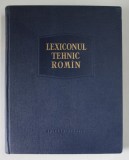 LEXICONUL TEHNIC ROMAN , VOLUMUL II : AR- BK , sub conducerea lui REMUS RADULET , 1957