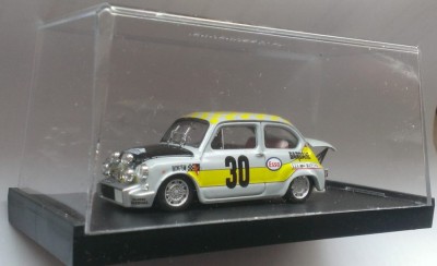 Macheta Fiat Abarth 1000 Raliu 1969- Brumm 1/43 Rally foto