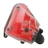 Filtru aer orizontal scuter 2T ROSU - compatibil DERBI Boulevard 80 80cc 2T