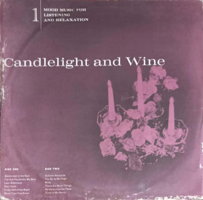 Disc vinil, LP. Candlelight And Wine-Daniel Michaels, His Orchestra foto
