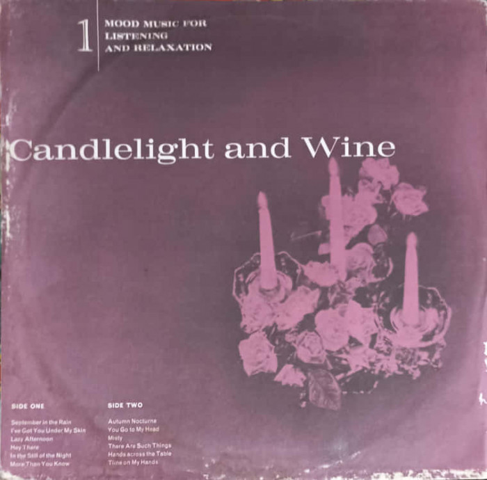 Disc vinil, LP. Candlelight And Wine-Daniel Michaels, His Orchestra