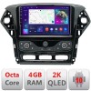 Navigatie Ford Mondeo 2011-2014 Android ecran Qled 2K Octa core 4+32 KIT-mondeo-nav-10+EDT-E409-2K CarStore Technology