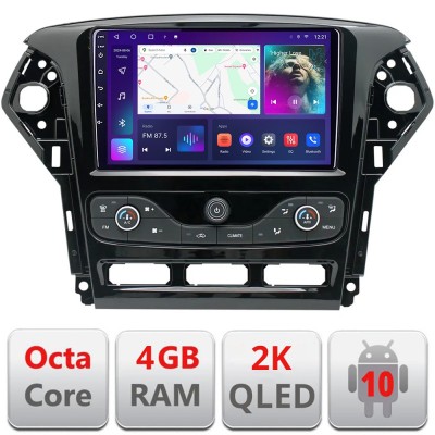 Navigatie Ford Mondeo 2011-2014 Android ecran Qled 2K Octa core 4+32 KIT-mondeo-nav-10+EDT-E409-2K CarStore Technology foto