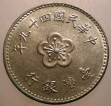 B.488 TAIWAN 1 YUAN 1960 XF