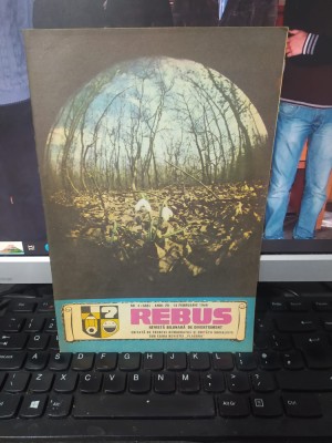 Rebus, revistă bilunară de divertisment, 15 feb. 1986, nr. 4, 688, anul 29, 151 foto