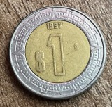 C50 - Moneda foarte veche - Mexic - 1 peso - 1997