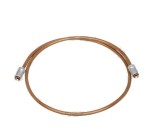 Conducta frana cupru cu niplu diametru 4,75 mm, filet exterior plin, Grosime perete 0,9 mm, filet M10x1/M10x1, lungime 800 mm