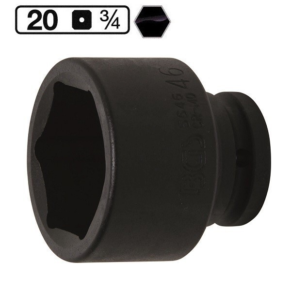 Tubulara de impact scurta de 46 mm 3/4