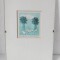 Tablou Harriet Brigdale grafica semnata editie limitata 5/50 Peisaj oi + copaci