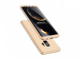 Husa Telefon Plastic Samsung Galaxy S9 g960 360 Full Cover Gold