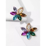 Cumpara ieftin Cercei colorati floare - 464622