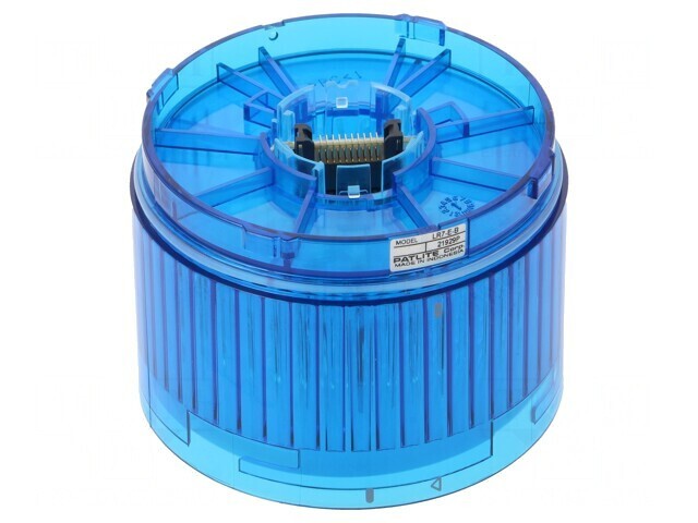 Semnalizator Luminos LED Albastru 24VDC IP65 &Oslash;70x50mm