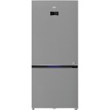 Combina frigorifica Beko B5RCNE615ZXP, 615 l, No Frost, Usi reversibile, Vacation Mode, MultiMode, Inox Look, Clasa D