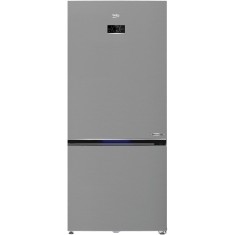 Combina frigorifica Beko B5RCNE615ZXP, 615 l, No Frost, Usi reversibile, Vacation Mode, MultiMode, Inox Look, Clasa D