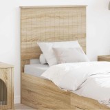 vidaXL Tăblie cap cu headboard Stejar Sonoma 75 cm Lemn compozit 887827