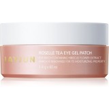 Jayjun Eye Gel Patch Roselle Tea masca hidrogel pentru ochi &icirc;mpotriva ridurilor și a cearcănelor &icirc;ntunecate 60x1.4 g