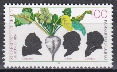 Germania 1992 - A 125-a aniversare a Institutului Sucker din Berlin, MNH foto