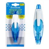 Bandă Corectoare, President, Pix cu Buton, Culoare Bleu, 6m x 5mm