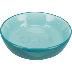Trixie Castron ceramic pentru pisici - schelet de pe?te, 200 ml foto