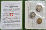 Spania set 1977 25 5 1 pesetas UNC