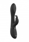 Vibrator Rabbit 3-in-1 Mira 360&deg; Spinning G-Spot Silicon Negru