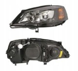 Far Opel Astra G, 01.1909, montare fata, stanga, D2S+H7; electric; negru-argintiu; fara motor; xenon, Depo, 1216108; 1216115; 1216269; 13117077;