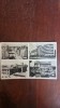 Carte Postala - Bucuresti. Gara de Nord, Cercul Militar, Cinema Scala, Bulevardul Bratianu