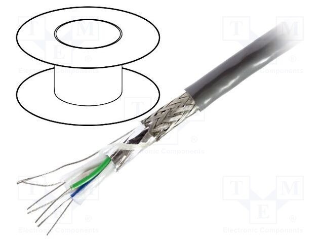 Cablu RS485 3x2x24AWG 30m BELDEN PVC Eca 300V