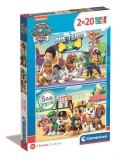 Puzzle Clementoni Paw Patrol, 2 x 20 piese