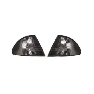 Set Lampi semnalizare fata tuning stanga+dreapta BMW Seria 3 E46 1998 2001 , Sedan si Combi , 2 buc , fara suport becuri , tip bec PY21W foto