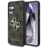 Husa pentru samsung galaxy s25 - guess hardcase 4g big metal logo - brown
