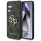 Husa pentru samsung galaxy s25 - guess hardcase 4g big metal logo - brown