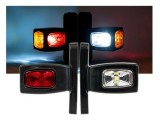 2 x LED Lampi Pozitie Laterale Camion Remorca 12v 24v E-mark