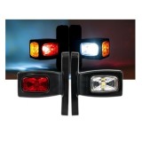 2 x LED Lampi Pozitie Laterale Camion Remorca 12v 24v E-mark