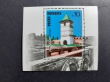 1978 - Obiective turistice - colita dantelata - LP961, Nestampilat