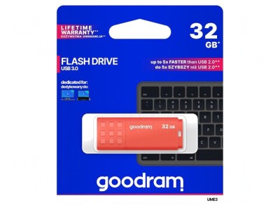 Stick USB 3.0 32GB Portocaliu foto