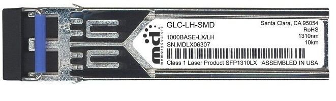 MODUL SFP CISCO, Single-mode, 1300 nm, 10.000 m, 1 Gbps, &quot;GLC-LH-SMD=&quot;